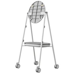 Steelcase Roam Mobile Stand Gris Panier multimédia