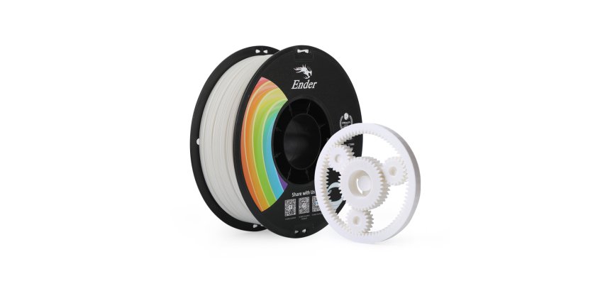 Creality 3301010305 3D-printmateriaal Polymelkzuur Wit 1 kg