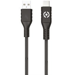 Celly PL2MUSBUSBC cable USB 2 m USB A USB C Negro