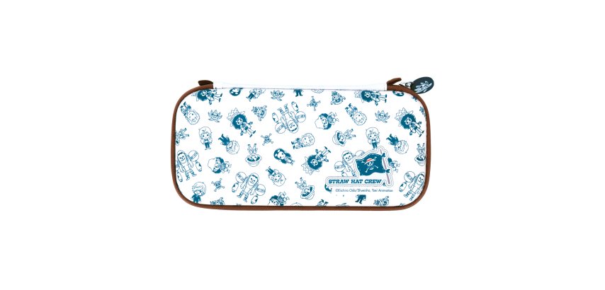 Blade Gaming Switch & Switch Lite One Piece Bag “Chibi” Funda de protección Nintendo Azul, Marrón, Blanco