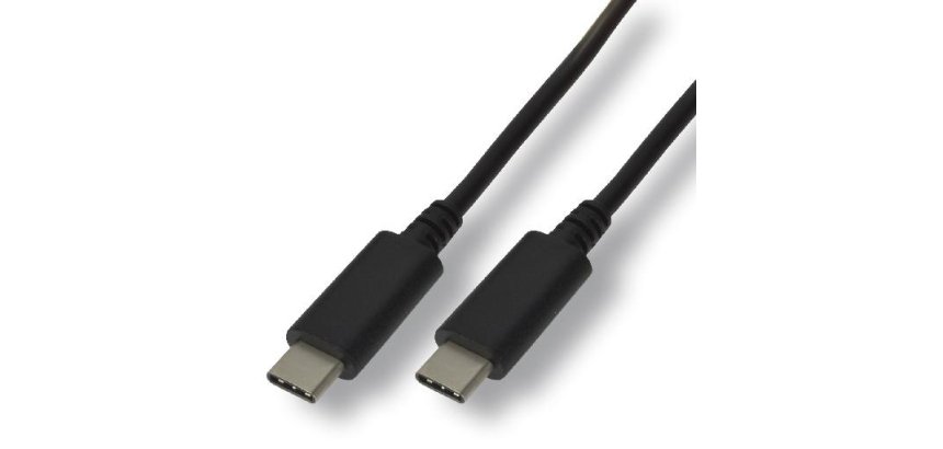 MCL MC922-1C/CE-1M câble USB USB 2.0 USB C 0,48 Gbit/s Noir