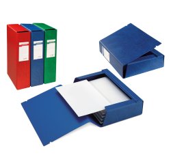 SEI Rota Archivio 3L 120 file storage box Cardboard, Polyvinyl chloride (PVC) Blue