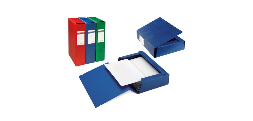 SEI Rota Archivio 3L 120 file storage box Cardboard, Polyvinyl chloride (PVC) Blue