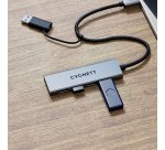 Cygnett Unite USB 3.2 Gen 2 (3.1 Gen 2) Type-A + Type-C Aluminium