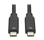 Tripp Lite U040-C2M-C-5A câble USB USB 2.0 2 m USB C Noir