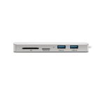 Tripp Lite U442-DOCK11-S station d'accueil USB 3.2 Gen 2 (3.1 Gen 2) Type-C Argent