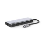 Belkin AVC009btSGY USB 3.2 Gen 1 (3.1 Gen 1) Type-C 5000 Mbit/s Silber