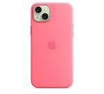 Apple Coque en silicone avec MagSafe pour iPhone 15 Plus - Rose