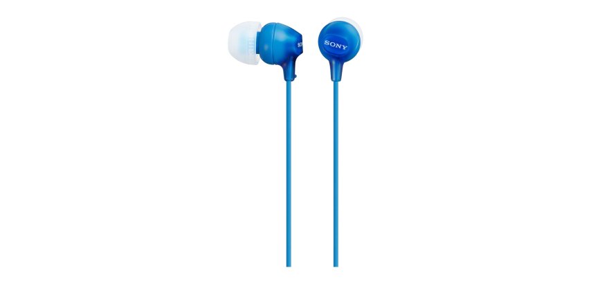 Auriculares Sony MDR-EX15AP Auriculares Alámbrico Dentro de oído Llamadas/Música Azul