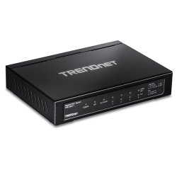 Trendnet TPE-TG611 commutateur réseau Gigabit Ethernet (10/100/1000) Connexion Ethernet, supportant l'alimentation via ce port (PoE) Noir