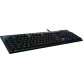 Logitech G G815 LIGHTSYNC RGB Mechanical Gaming Keyboard – GL Clicky clavier Jouer USB AZERTY Français Charbon