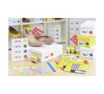 Pastille adhesive apli impression laser jet encre et copieur diametre 24mm         permanente coloris rouge