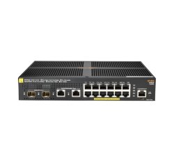 HPE Aruba 2930F 12G PoE+ 2G/2SFP+ Managed L3 Gigabit Ethernet (10/100/1000) Power over Ethernet (PoE) 1U Black