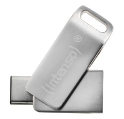 Intenso cMobile Line USB flash drive 64 GB USB Type-A / USB Type-C 3.2 Gen 1 (3.1 Gen 1) Zilver