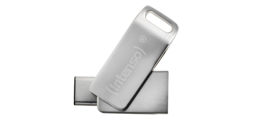 Intenso cMobile Line USB flash drive 64 GB USB Type-A / USB Type-C 3.2 Gen 1 (3.1 Gen 1) Zilver
