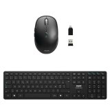 Port Designs 900907-FR clavier Souris incluse Maison Bluetooth AZERTY Français Noir