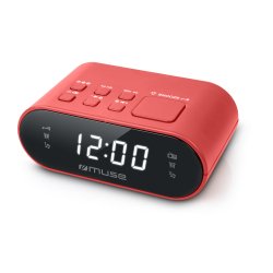 Radio-réveil Muse M-10 Rouge