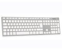 Hamlet XKKITA-MCU keyboard Office USB QWERTY White
