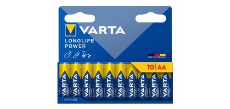 Varta LONGLIFE Power AA Batteria monouso Stilo AA Alcalino