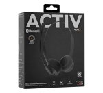 T'nB BLHSTEREOBT casque Sans fil Arceau Bureau/Centre d'appels USB Type-C Bluetooth Noir