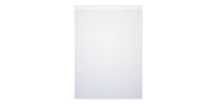 Etui de protection simple, PVC, 0,15 mm, format: A6