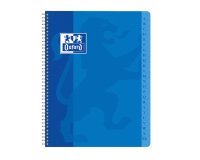 Répertoire Oxford Color Life 17x22cm petits carreaux 5mm 100 pages reliure spirale couverture carte coloris assortis