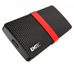 Disque dur ssd portable emtec x200 power plus usb-c 3.1 gen1 transfert haute vitesse grande capacite de stockage 128gb