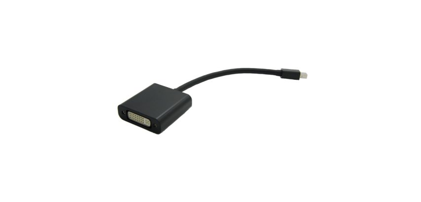 ITB RO12.99.3128 cavo e adattatore video 0,1 m Mini DisplayPort DVI-D Nero