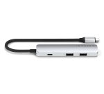 Satechi ST-P4SS hub & concentrateur USB Type-C 10000 Mbit/s Argent
