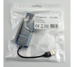 MCL 4 ports USB 3.0 hub - Black USB 3.2 Gen 1 (3.1 Gen 1) Type-A 5000 Mbit/s Noir