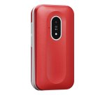 Doro Leva L20 7,11 cm (2.8") 132 g Rouge, Blanc Téléphone numérique