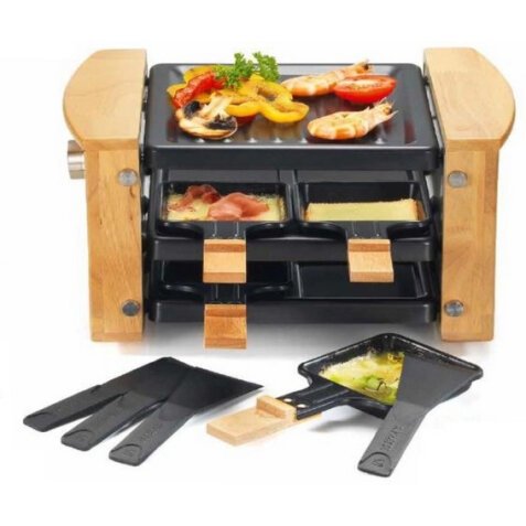 KITCHEN CHEF Raclette Multifonction KCWOOD.4RP