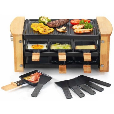 KITCHEN CHEF Raclette Multifonction KCWOOD.6RP