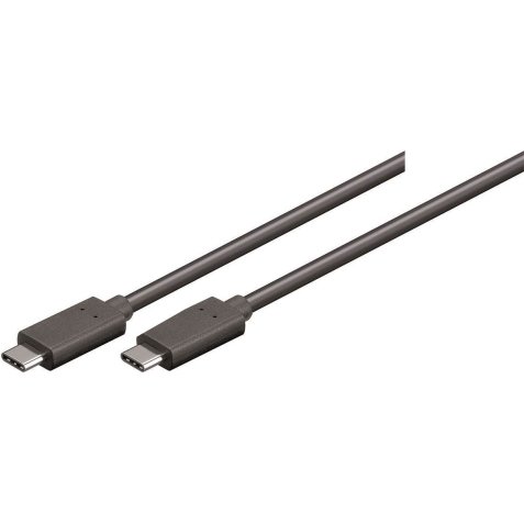 Uniformatic 10601 câble USB USB 3.2 Gen 1 (3.1 Gen 1) 1 m USB C Noir
