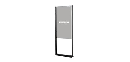 B-Tech BT8326 139,7 cm (55") Piso Negro