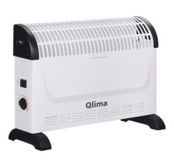 Qlima ECH4020 electric space heater Indoor Black, White 2000 W Oil-free radiator