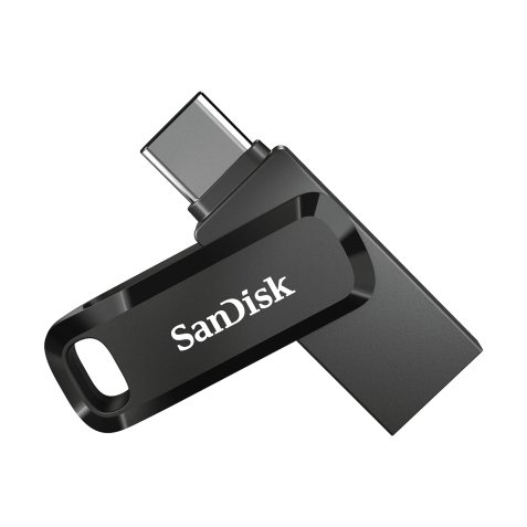 Memoria USB SanDisk Ultra Dual Drive Go USB tipo A/USB tipo C 3.2 Gen 1 (3.1 Gen 1) 256 GB Negro