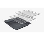 BOSCH Four encastrable pyrolyse HBG7741B1, Série 8, 14 modes de cuisson, Air Fry