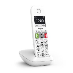 Téléphone sans fil E290 Solo Blanc S30852-H2901-N102 sans répondeur