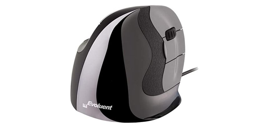 Evoluent VerticalMouse D Medium souris Bureau Droitier USB Type-A Laser