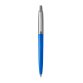 Stylo bille rétractable Jotter Original. Corps en plastique Bleu. Point moyenne. Rechargeable