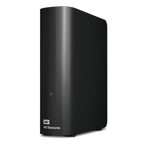 Western Digital Elements Desktop externe harde schijf 22 TB Micro-USB B 3.2 Gen 1 (3.1 Gen 1) Zwart