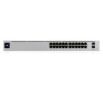 Ubiquiti UniFi Pro 24-Port PoE Gestionado L2/L3 Gigabit Ethernet (10/100/1000) Energía sobre Ethernet (PoE) 1U Plata