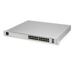 Ubiquiti UniFi Pro 24-Port PoE Gestionado L2/L3 Gigabit Ethernet (10/100/1000) Energía sobre Ethernet (PoE) 1U Plata