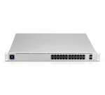 Ubiquiti UniFi Pro 24-Port PoE Gestionado L2/L3 Gigabit Ethernet (10/100/1000) Energía sobre Ethernet (PoE) 1U Plata