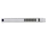 Ubiquiti UniFi 16-Port PoE Gestionado L2/L3 Gigabit Ethernet (10/100/1000) Energía sobre Ethernet (PoE) 1U Plata
