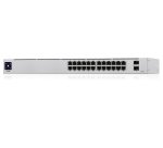 Ubiquiti UniFi 24-Port PoE Gestionado L2/L3 Gigabit Ethernet (10/100/1000) Energía sobre Ethernet (PoE) 1U Plata