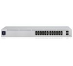 Ubiquiti UniFi 24-Port PoE Gestionado L2/L3 Gigabit Ethernet (10/100/1000) Energía sobre Ethernet (PoE) 1U Plata