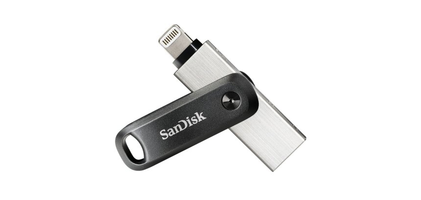 SanDisk 00183588 USB flash drive 128 GB USB Type-A / Lightning 3.2 Gen 1 (3.1 Gen 1) Black, Silver