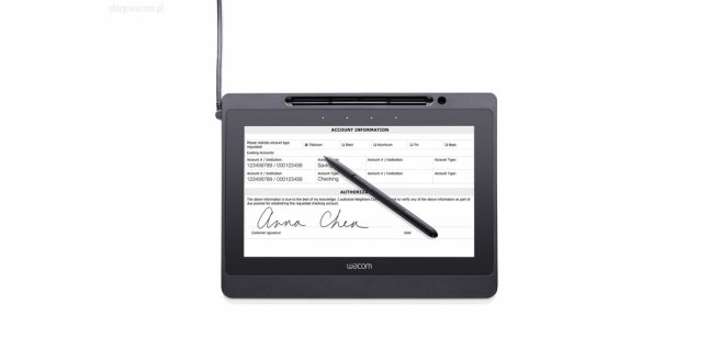 Wacom DTU1141B + Sign Pro PDF 26.9 cm (10.6") Black LCD